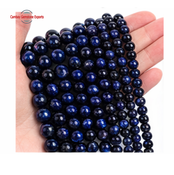 Screenshot 2026-01-04 014858 (1) Dark Blue Tiger Eye Tumbled Stones Lines