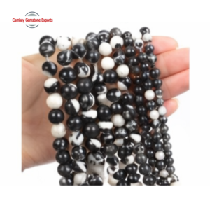 Zebra Jasper Tumbled Stones Lines