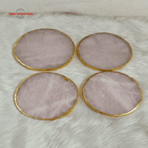Screenshot 2026-01-04 021140 3.5" Circle Rose Quartz Coasters