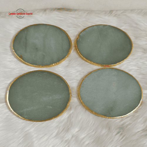 Screenshot 2026-01-04 021145 3.5" Circle Green Quartz Coasters