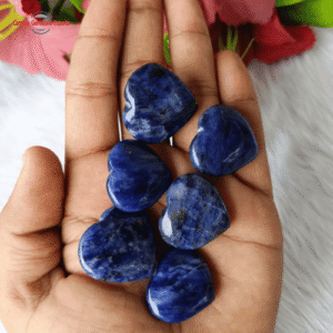 Lapis Lazuli Hearts Small Premium Stones